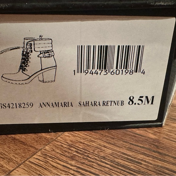 NIB MIA Lace Up Tan Heel Boots for Women size 8.5 - Picture 6 of 6